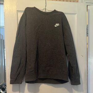 Nike Charcoal Gray Crewneck Sweatshirt